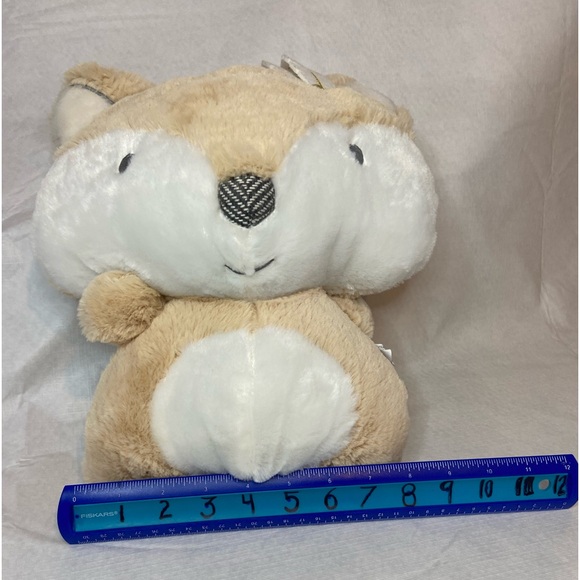 Fox Stuffed Animal Plush 12” Levtex Baby 62401B Feather & Headband - Picture 8 of 9